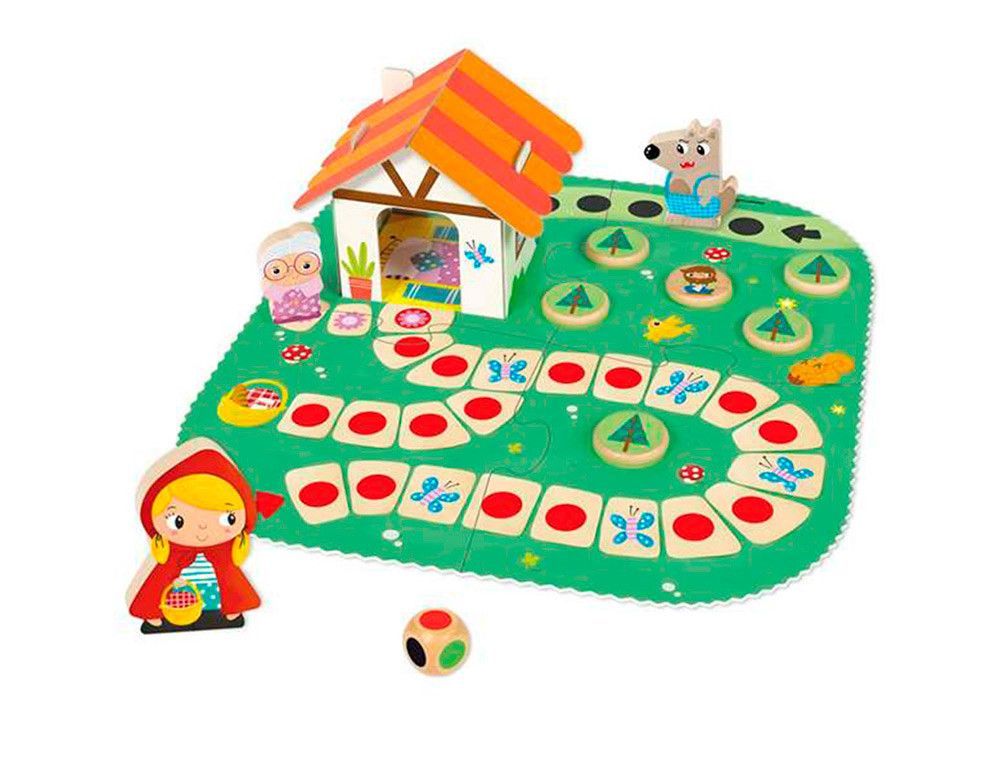 Juego goula didactico little red ridding hood