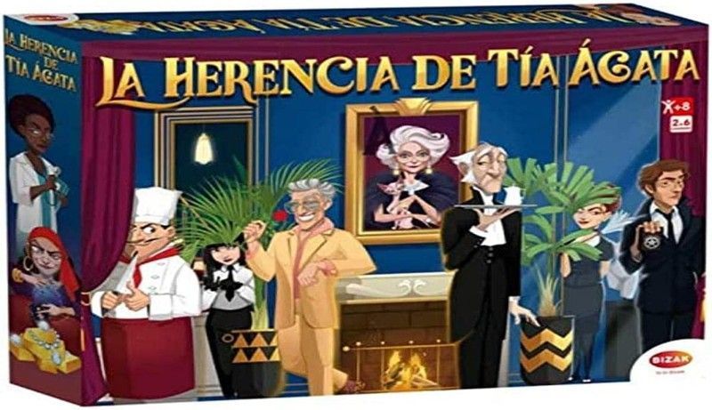 Juego La Herencia de la Tía Ágata – Juego de Mesa