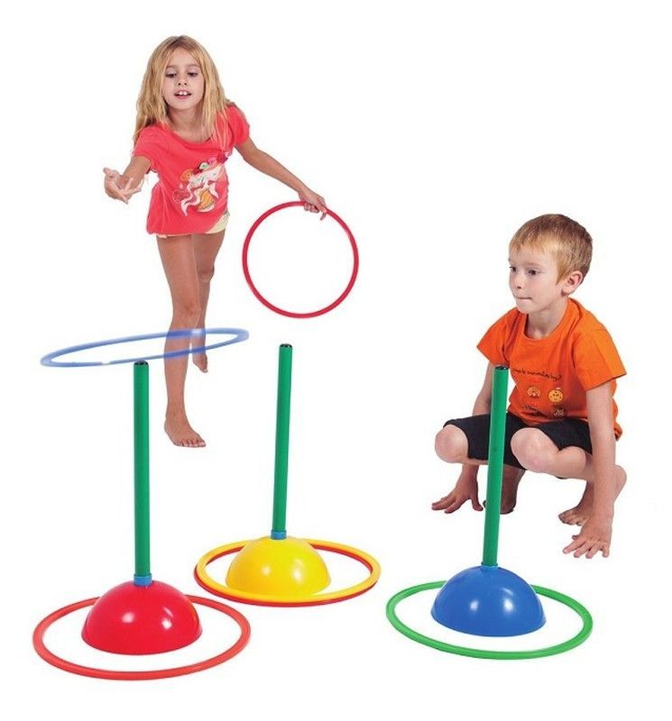 Juego lanzamiento aros