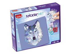 Juego maped creativo sticker'art pegatinas al numero