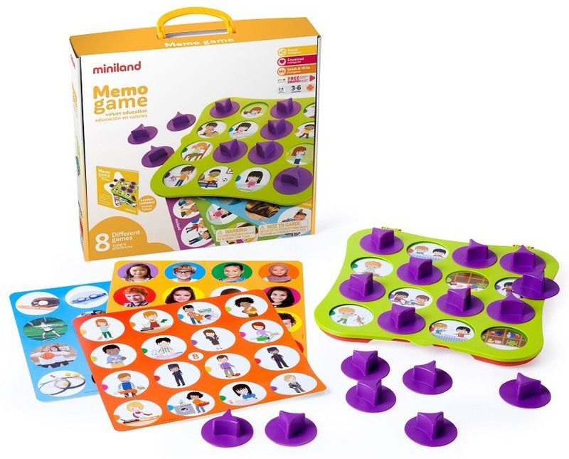 Juego memoria y educacion en valores Memo Game