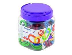 Juego miniland cadena plastico seriacion y clasificacion 60 unidades