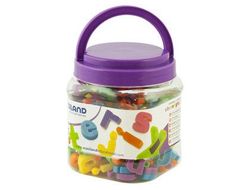 Juego miniland letras minusculas magneticas bote de 154 piezas