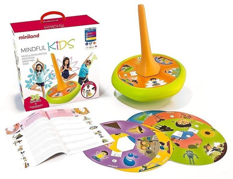 Juego peonza relajación y consciencia Mindful Kids