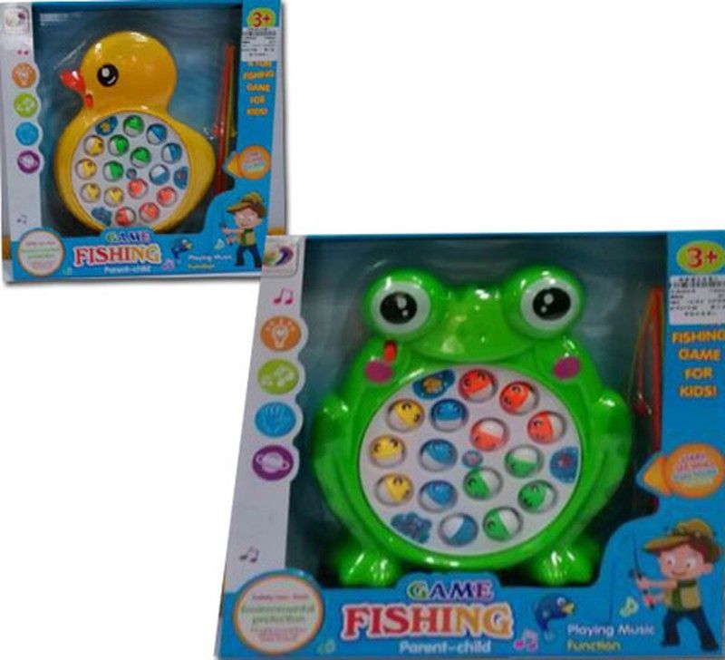 Juego pesca electronica ranita