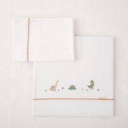 Juego sábanas algodon 100% 3 piezas Bronto Chic 00318