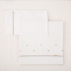 Juego sábanas algodón 100% 3 piezas Cornelia 00116