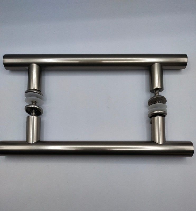 Juego Tirador Torreon Recto Pequeño 300x25 Inox