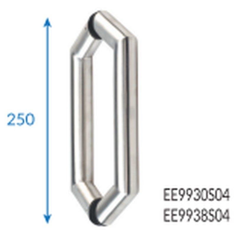 Juego Tirador TT003/S-S Mate Inox.