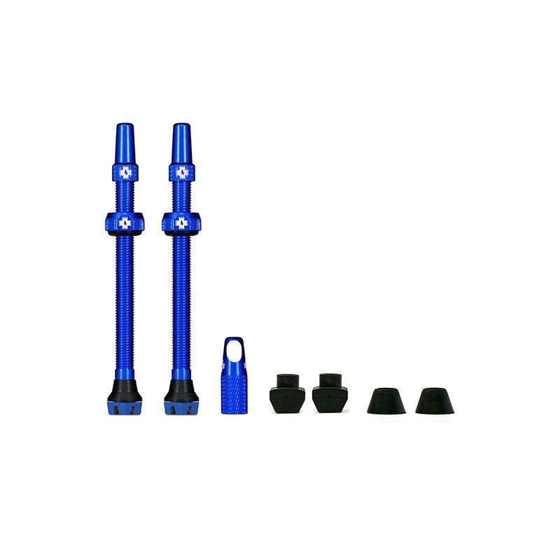 Juego Valvulas Muc-Off V2 Tubeless 80 Mm Azul