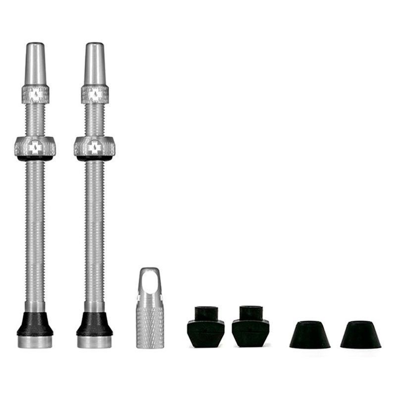 Juego Valvulas Muc-Off V2 Tubeless 80 Mm Gris