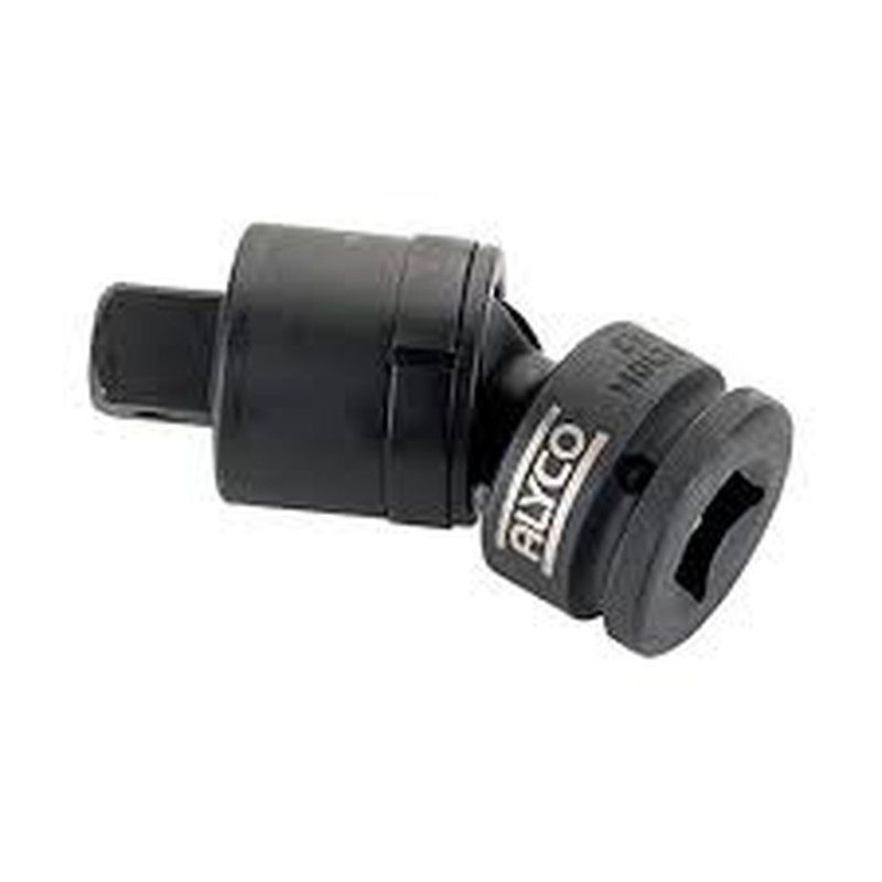 Junta universal con conexión de 3/4” para aprietes angulares con llaves de vaso de impacto Alyco. Ref. 198390
