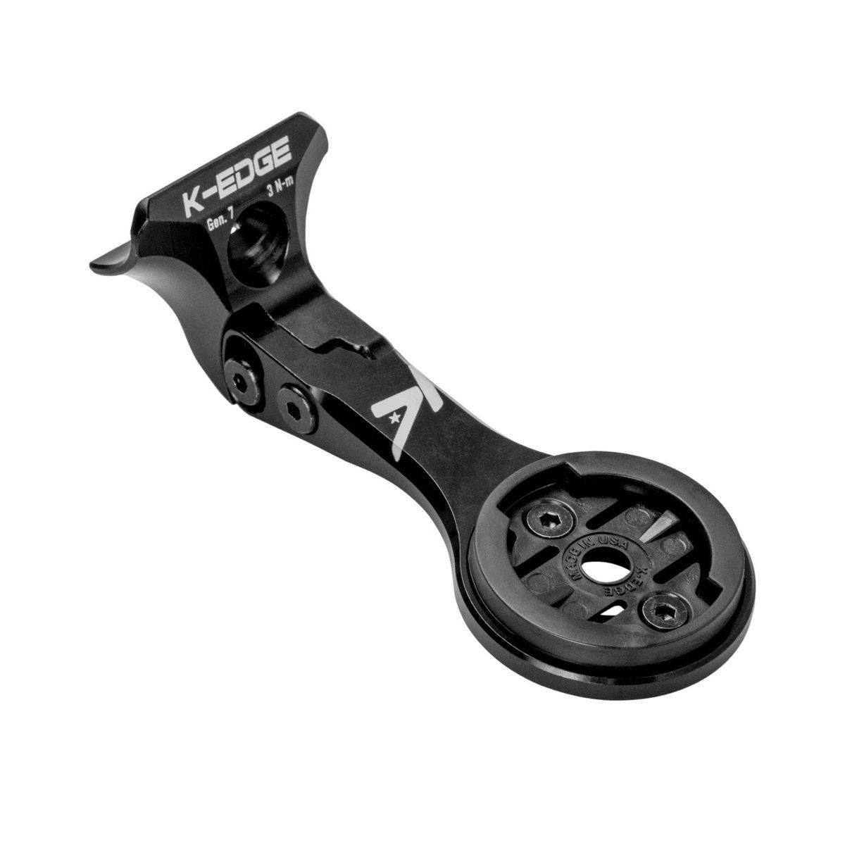 K-EDGE GARMIN Integrated Handlebar System Gen. 7 Madone Mount, Black Anodize