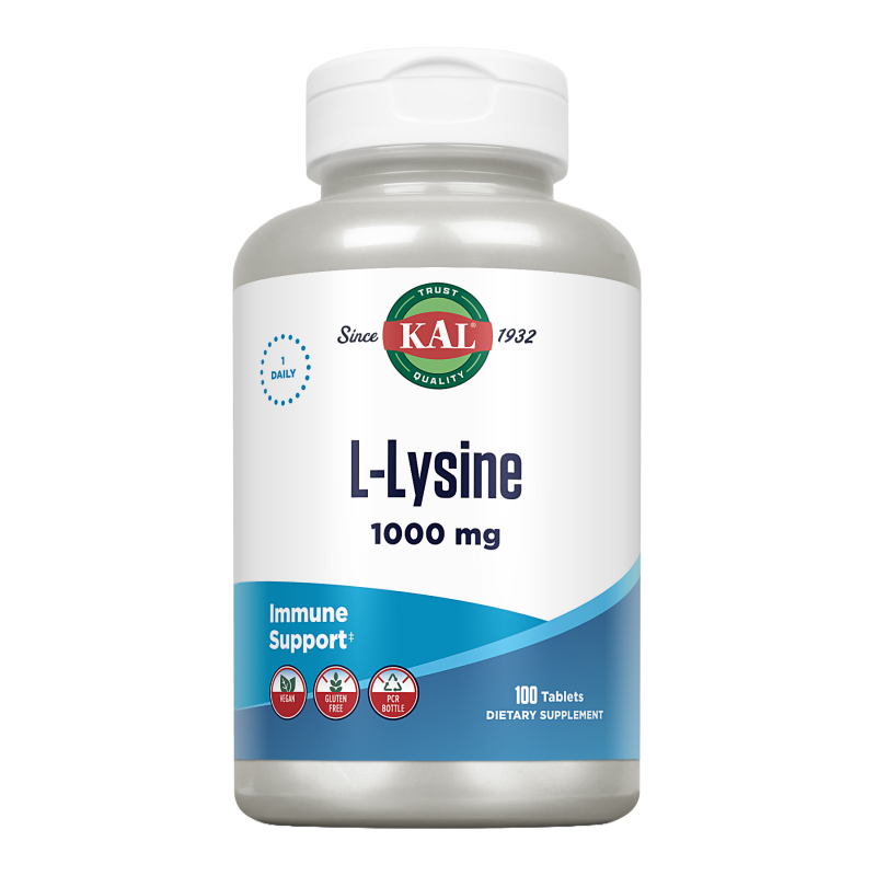 KAL L-Lysine 1000 Mg  100 Comprimidos