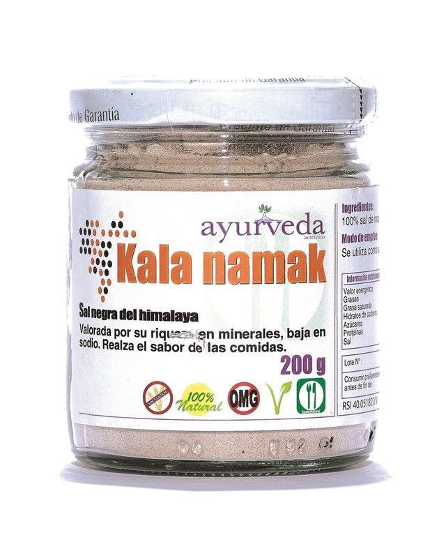 Kala Namak 200 Gr (Sal Negra Del Himalaya)