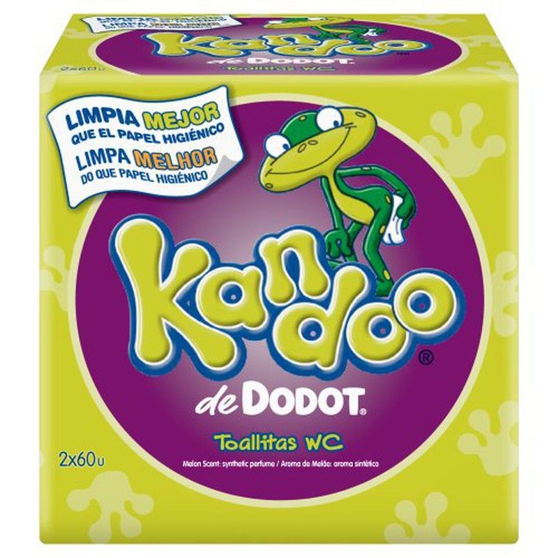 Kandoo Toallitas Wc (Rec 120) Melon