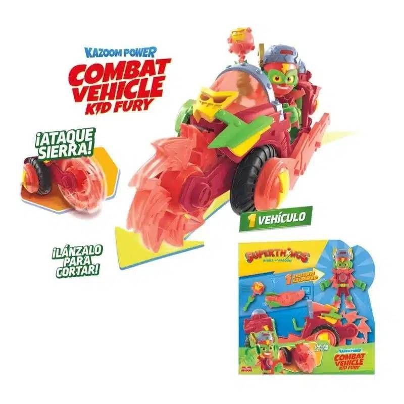 Kazoom Power Combat Vehicle Kid Fury Superthings