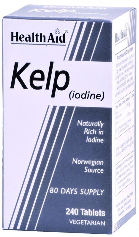 Kelp Algas 240 Comprimidos Health Aid