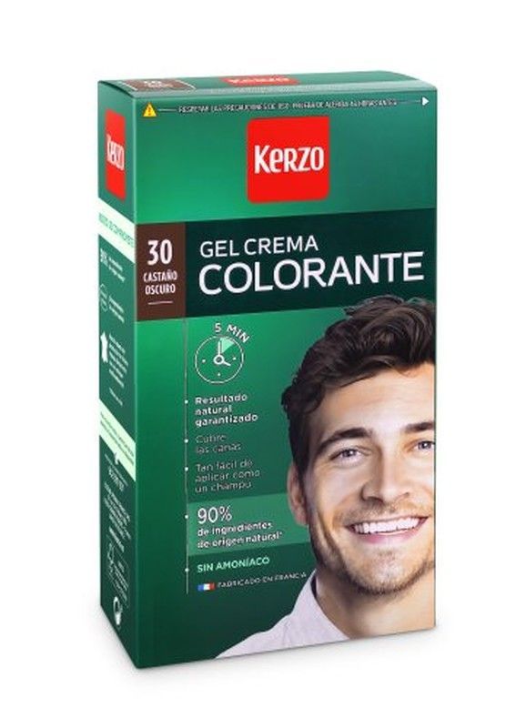 Kerzo Tinte Hombre 30 Casta�O Oscuro