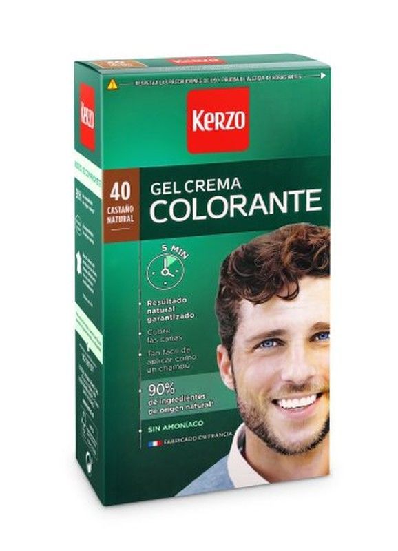 Kerzo Tinte Hombre 40 Casta�O Natural