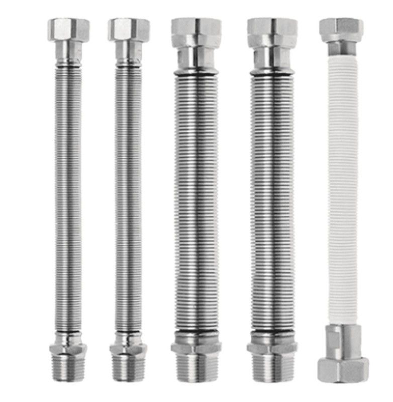 Kit 5 Flexos extensibles  Inox aislado conexión caldera 200-400 mm Cabel 423974