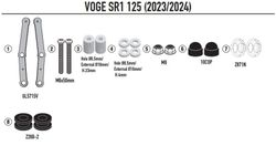 Kit anclajes Cupula Givi para Voge SR1 125 (23 >)