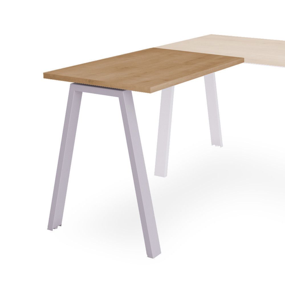 Kit Blanca Ala 100 x 60 Aluminio/ Roble