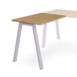 Kit Blanca Ala 100 x 60 Aluminio/ Roble