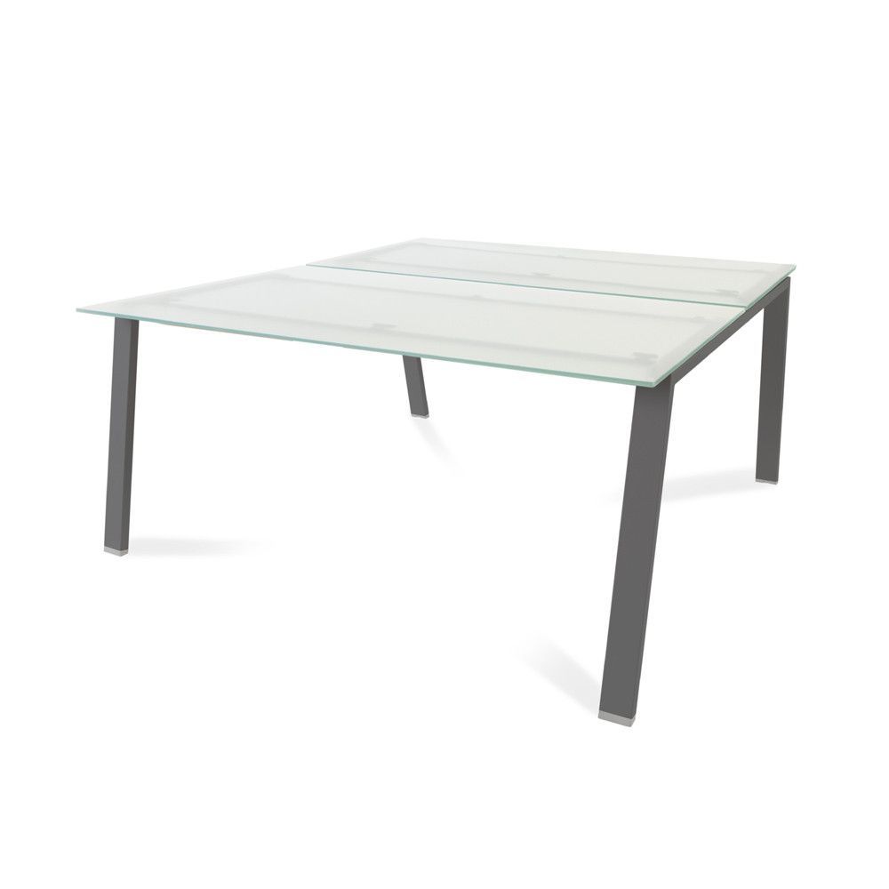 Kit Blanca Mesa 160 x 163 Antracita / Cristal