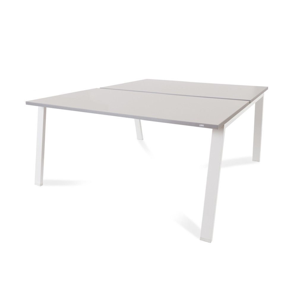 Kit Blanca Mesa 160 x 163 Blanco / Gris