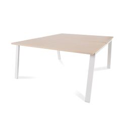 Kit Blanca Mesa 160 x 163 Blanco / Haya