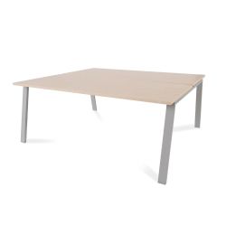 Kit Blanca Mesa 180 x 163 Aluminio / Haya