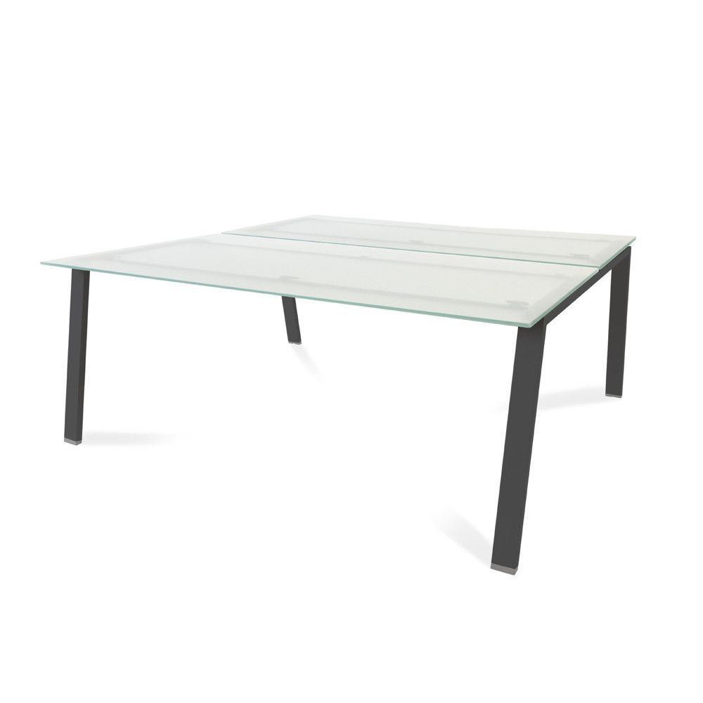 Kit Blanca Mesa 180 x 163 Antracita / Cristal