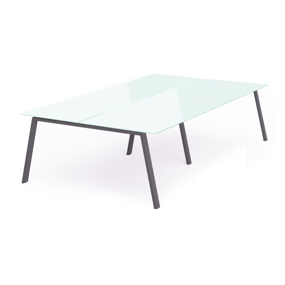 Kit Blanca Mesa 320 x 163 Antracita / Cristal Blanco