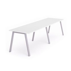 Kit Blanca Mesa 320 x 80 Aluminio / Blanco