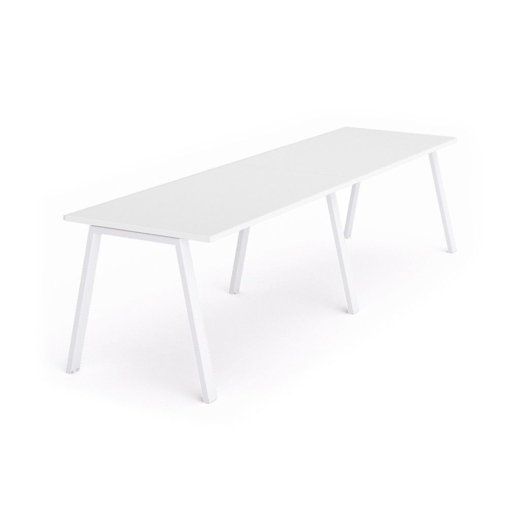 Kit Blanca Mesa 320 x 80 Blanco / Blanco