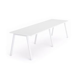 Kit Blanca Mesa 320 x 80 Blanco / Blanco