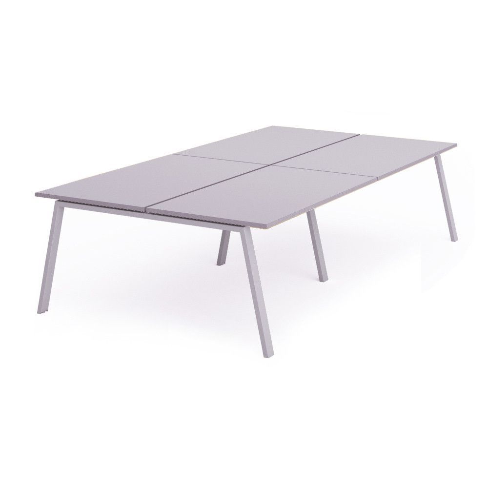 Kit Blanca Mesa 360 x 163 Aluminio / Gris