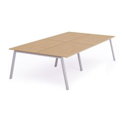 Kit Blanca Mesa 360 x 163 Aluminio / Haya