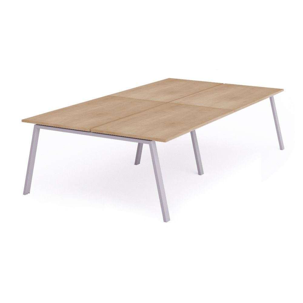 Kit Blanca Mesa 360 x 163 Aluminio/ Roble