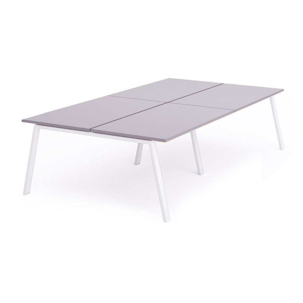 Kit Blanca Mesa 360 x 163 Blanco / Gris