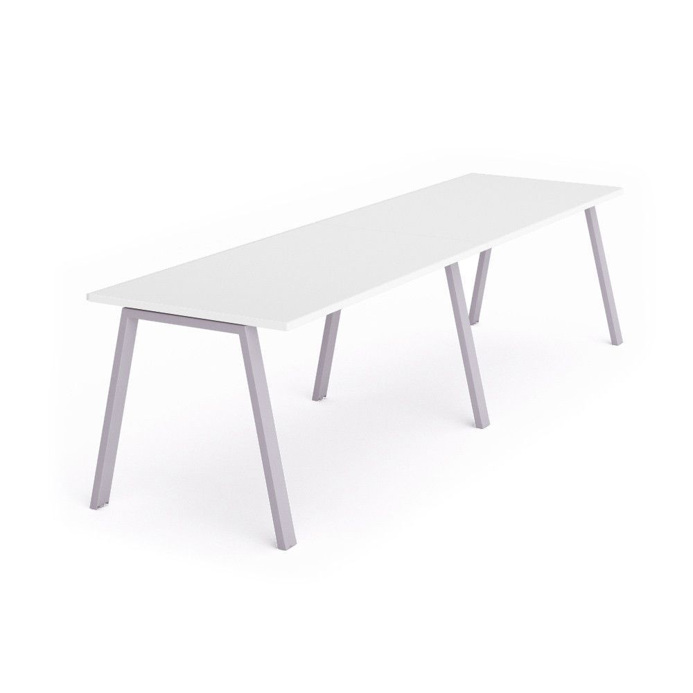 Kit Blanca Mesa 360 x 80 Aluminio / Blanco