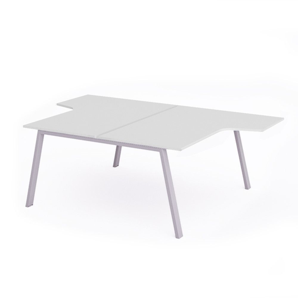 Kit Blanca Mesa L 180 x 163 x 240 Aluminio / Blanco