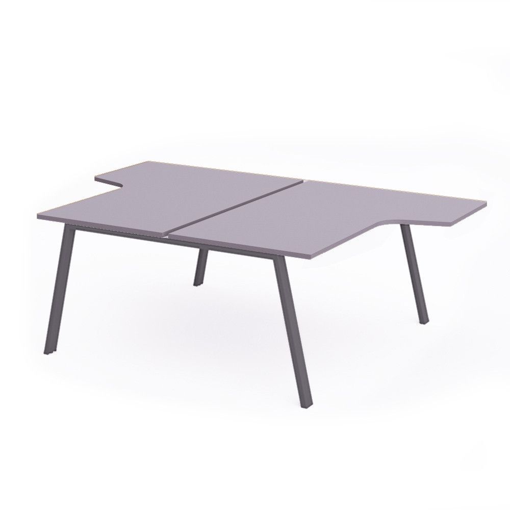 Kit Blanca Mesa L 180 x 163 x 240 Antracita / Gris