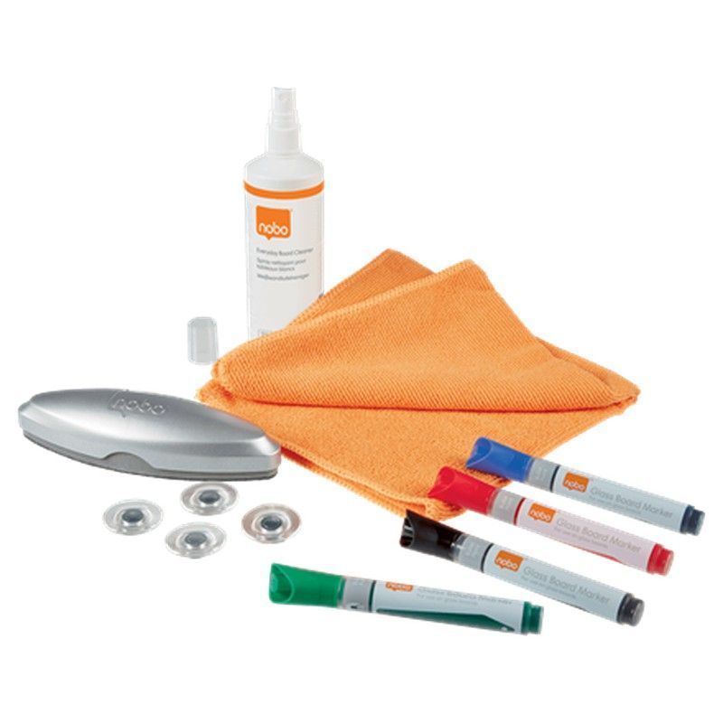 Kit completo especial para pizarras de cristal
