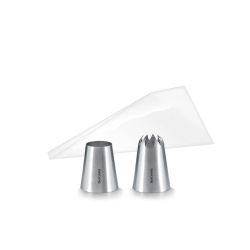 Kit Croquetas Grandchef, 10 Bolsas, 2 Boquillas. Tescoma