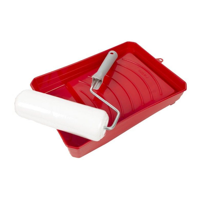 Kit cubeta y rodillo multiuso RATIO Kit Pintura Cubeta+Rodillo Multiuso 18Cm