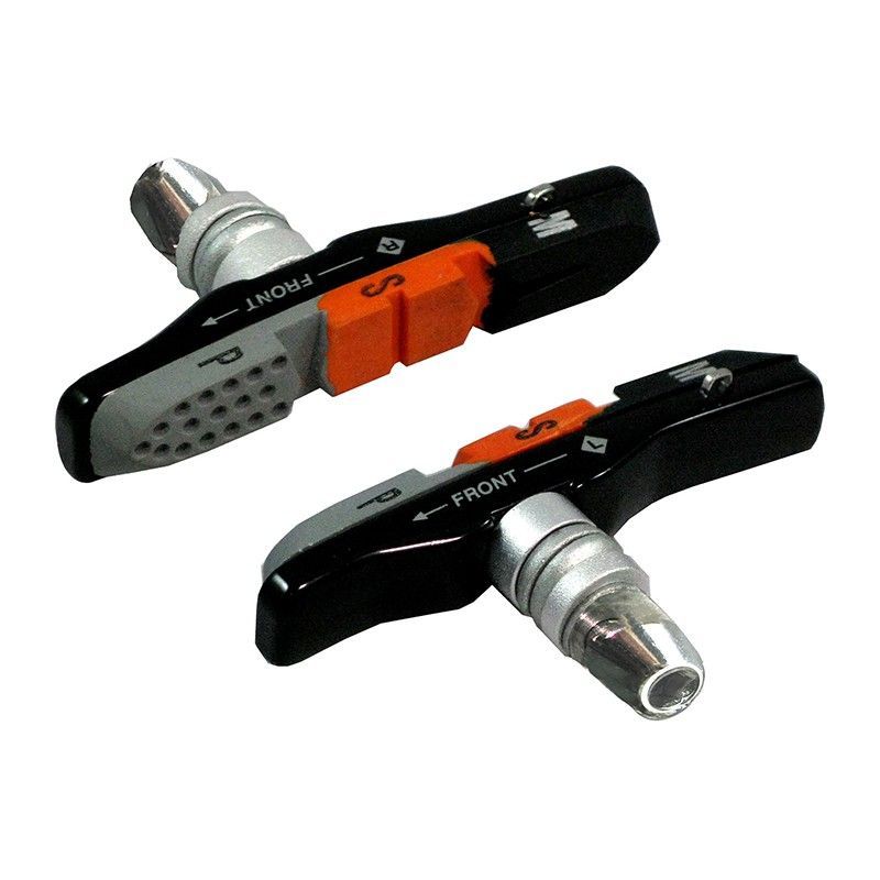 Kit de 2 zapatas freno sunrace mtb bsm96 70 mm cartridge