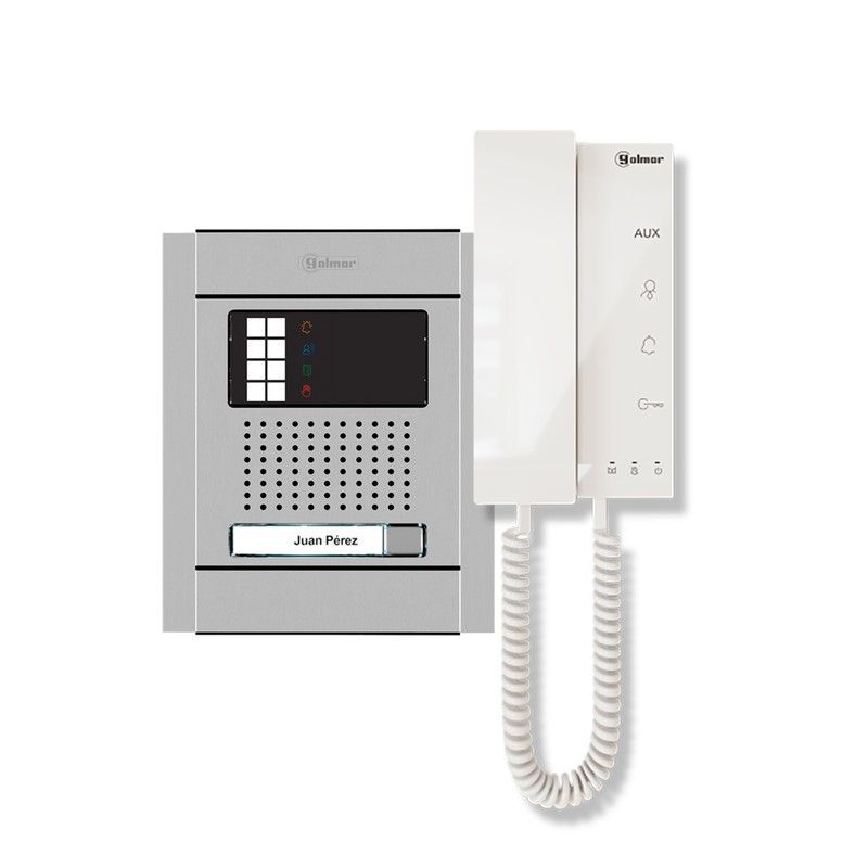 Kit de audio de 1 línea N4101/T-ART 1P  Golmar 12404101