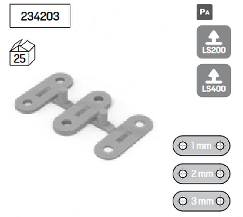 Kit de Calzos de Plástico.